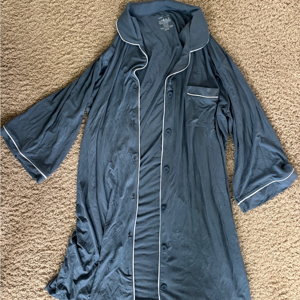Caden Lane Dusty Blue Night Gown